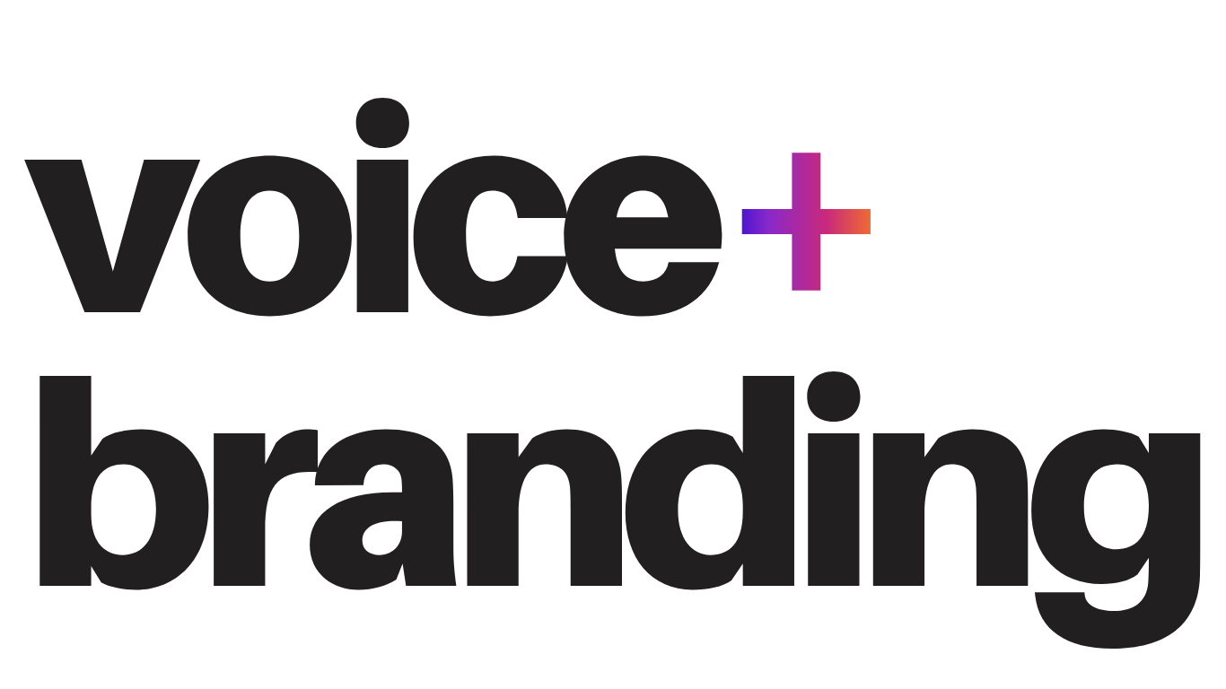voice+ branding.